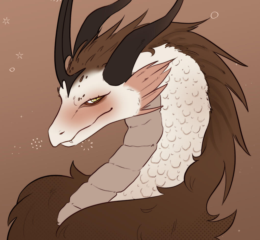 Artwork by Asuraid. A dragon persona made by the artist Asuraid, leads to the artist's page.
